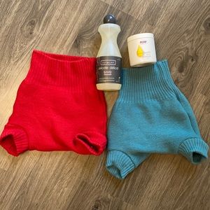 Disana wool diaper covers lot